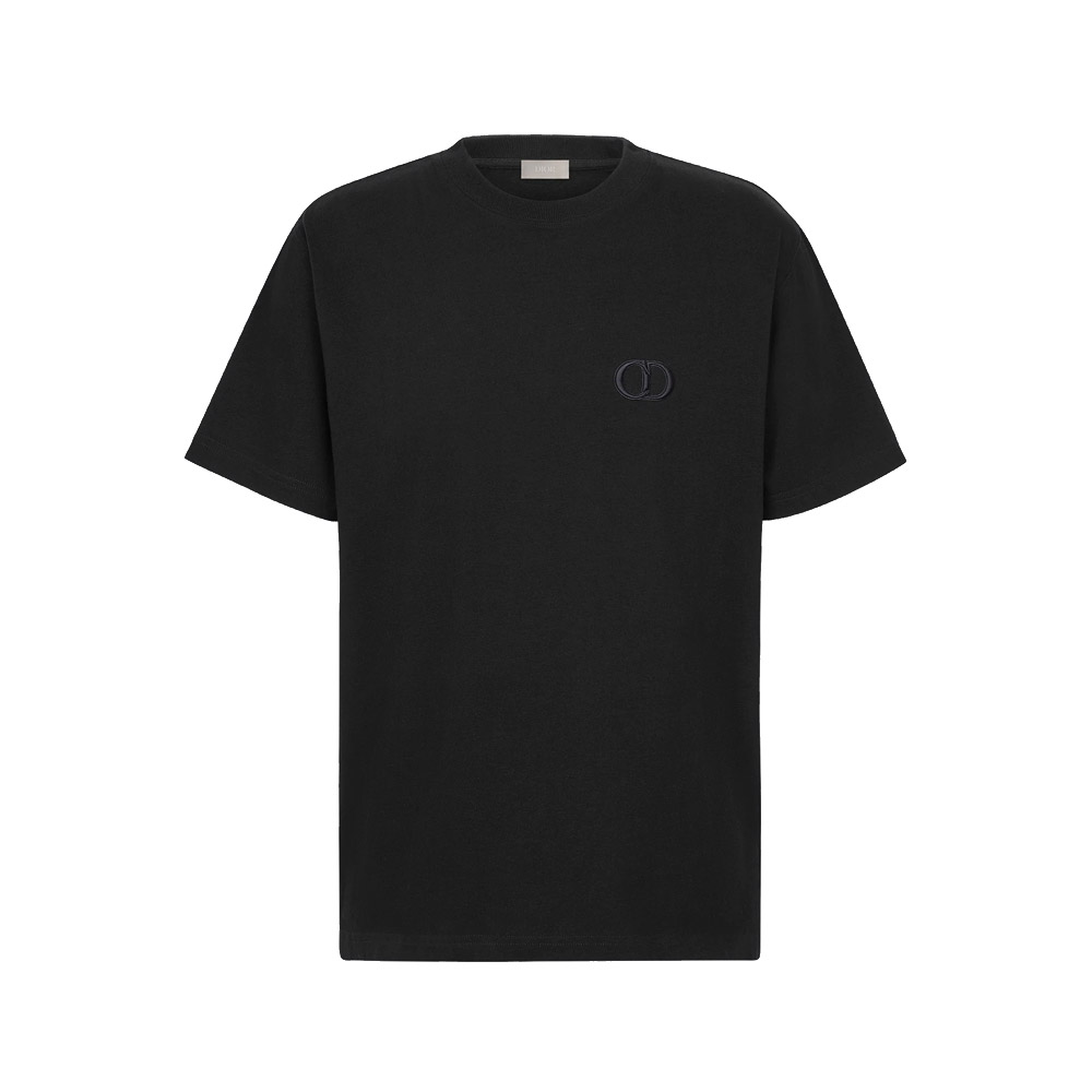 Dior compact CD Icon T-Shirt – Black | The One and Only Designer Sale